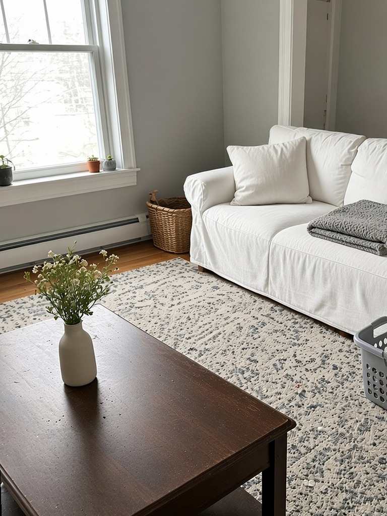 Living room after Sister's Cleaning service