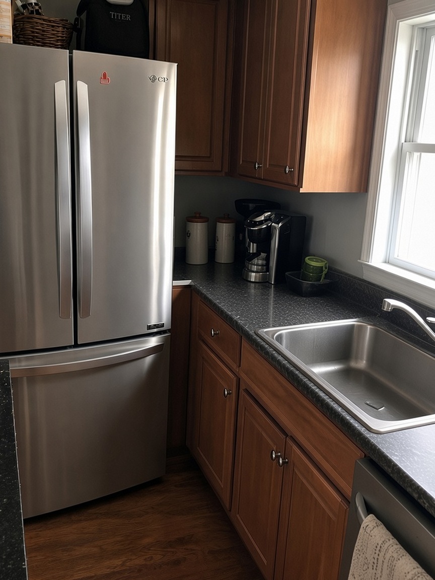 Kitchen after Sister's Cleaning service